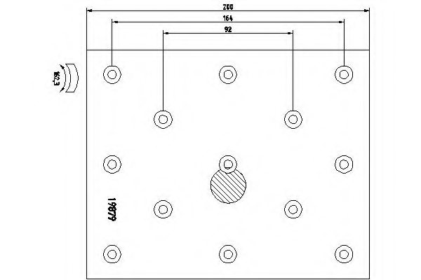 DON PD/3/1 Brake Lining, drum brake